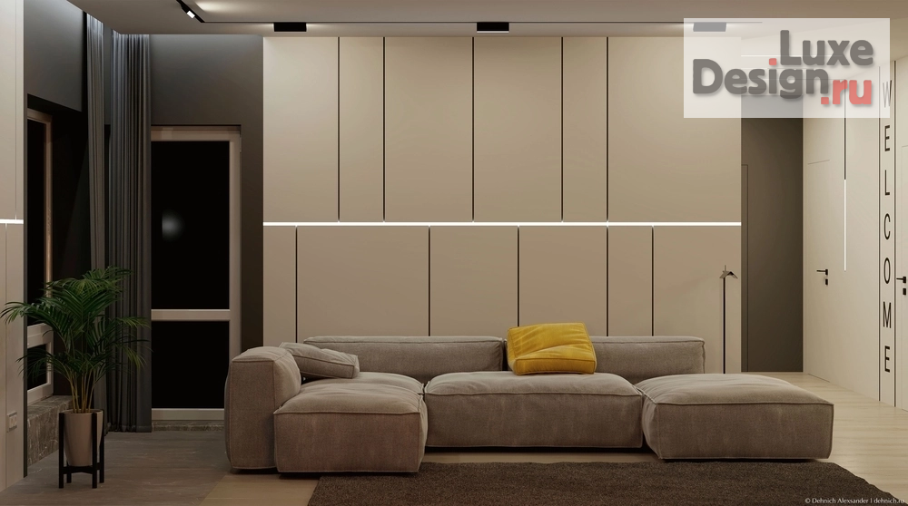 Дизайн интерьера частного дома "Кухня-гостиная" (фото 53)