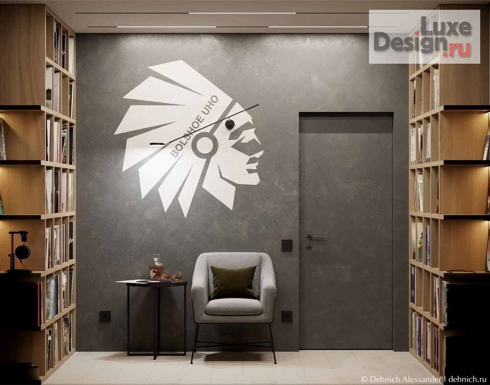 Дизайн интерьера частного дома "Кабинеты и Детские" (фото 18)