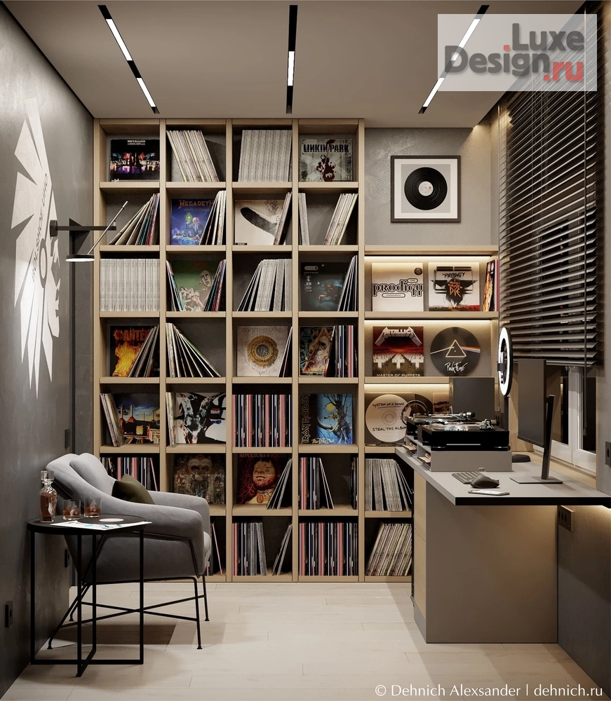 Дизайн интерьера частного дома "Кабинеты и Детские" (фото 20)