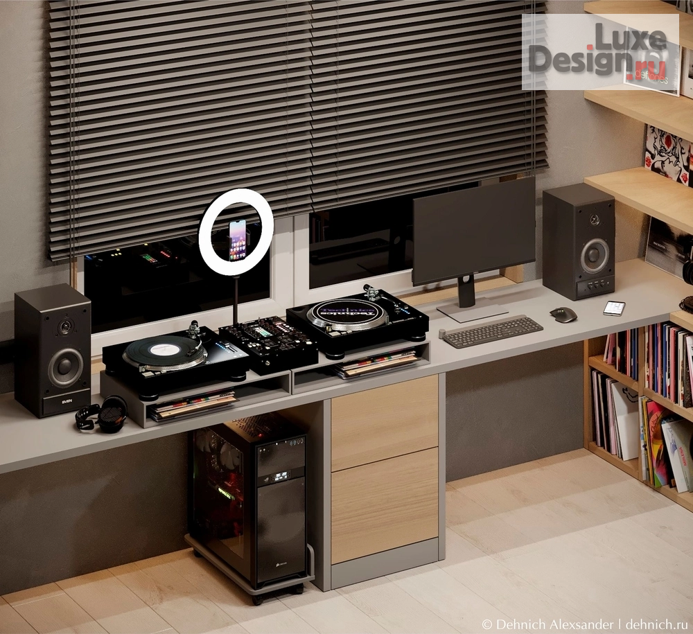 Дизайн интерьера частного дома "Кабинеты и Детские" (фото 21)