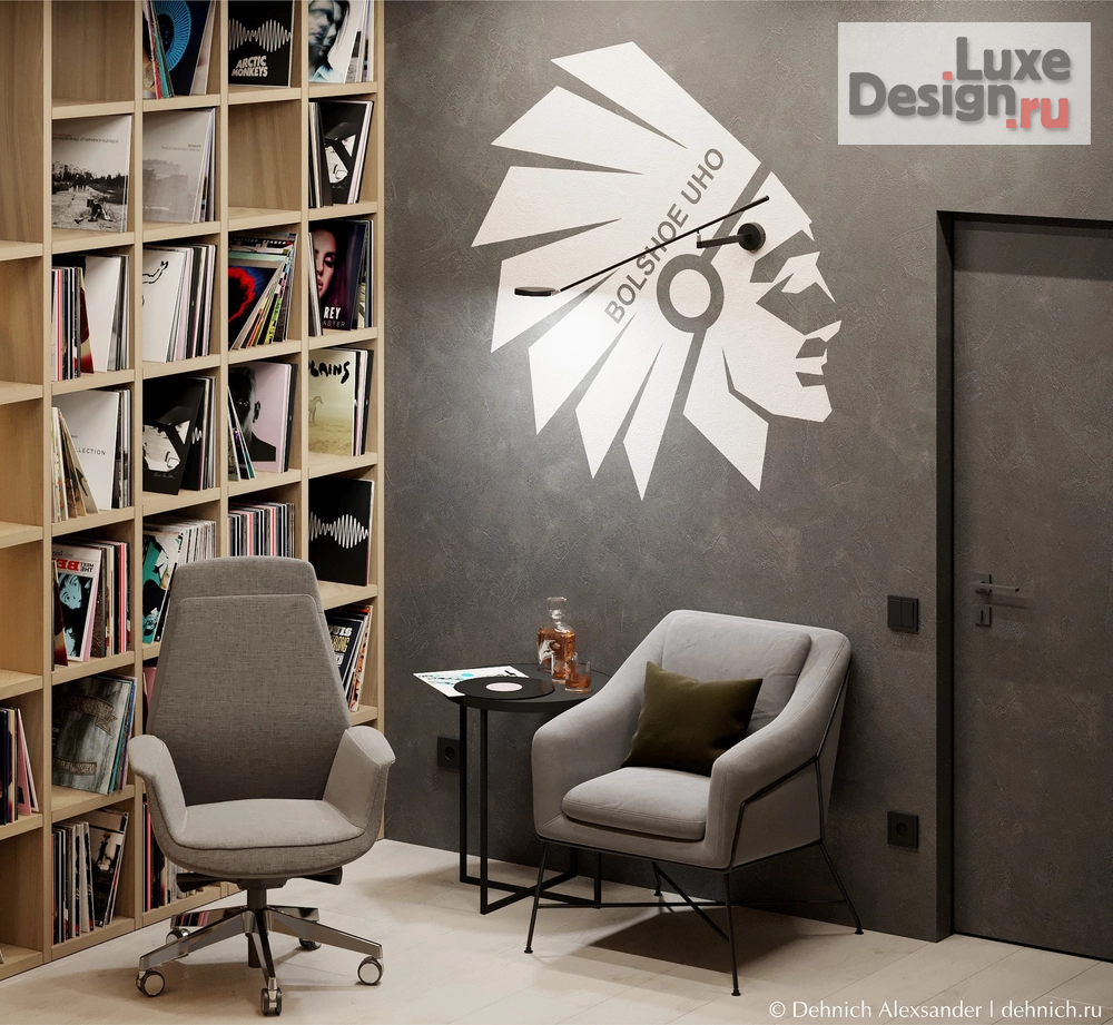 Дизайн интерьера частного дома "Кабинеты и Детские" (фото 23)