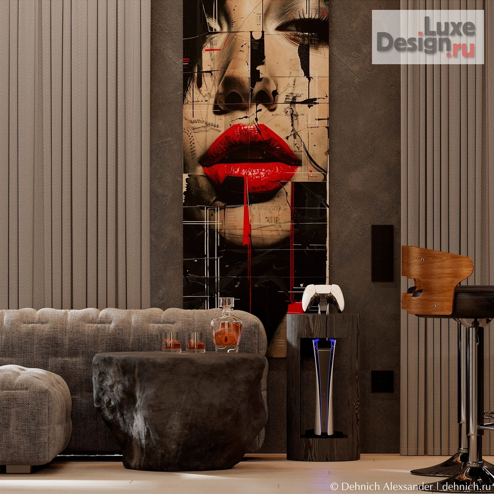 Дизайн интерьера частного дома "Кухня-гостиная" (фото 1) от дизайнера Дехнич Александр Дизайн интерьера частного дома "Кухня-гостиная" (фото 1)