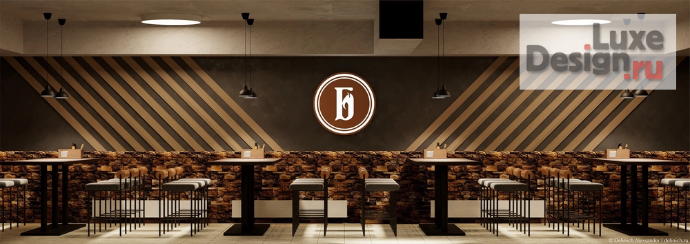 Дизайн интерьера ресторана "Общественные интерьеры" (фото 18)
