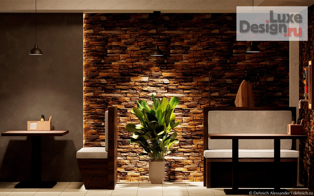 Дизайн интерьера ресторана "Общественные интерьеры" (фото 21)