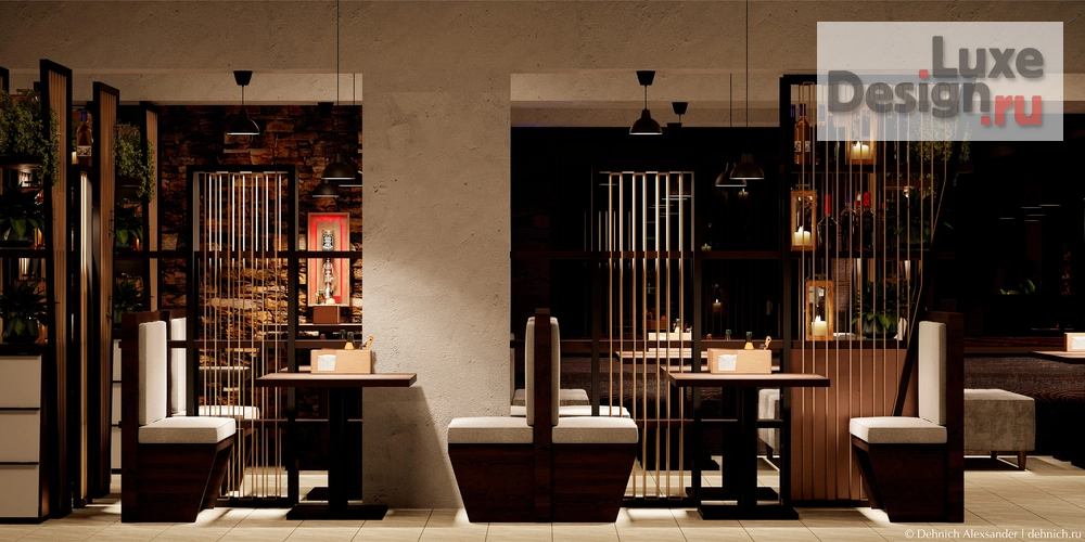 Дизайн интерьера ресторана "Общественные интерьеры" (фото 23)