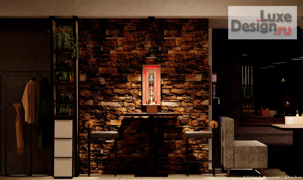 Дизайн интерьера ресторана "Общественные интерьеры" (фото 24)