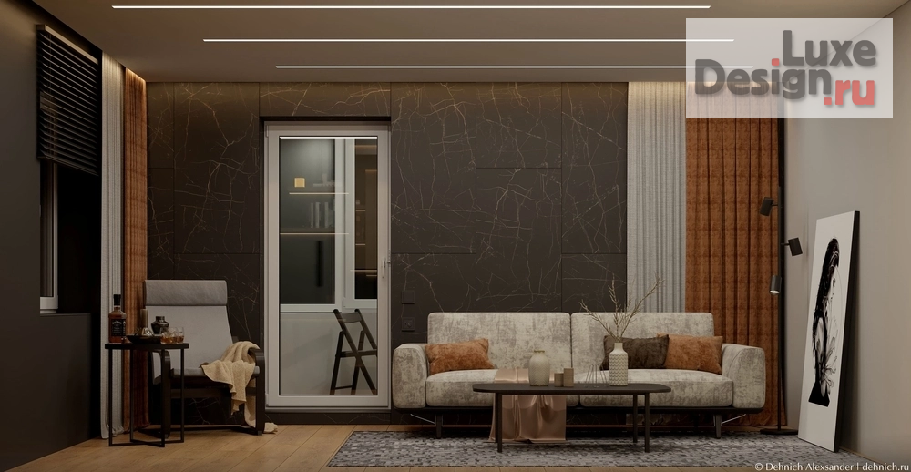 Дизайн интерьера частного дома "Кухня-гостиная" (фото 35) от дизайнера Дехнич Александр Дизайн интерьера частного дома "Кухня-гостиная" (фото 35)