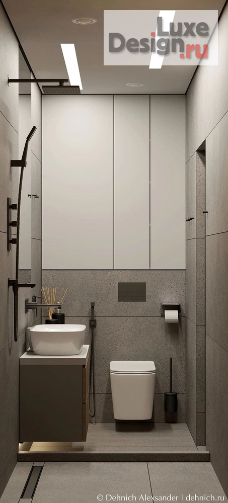 дизайн интерьера санузла "Санузлы" (фото 6)