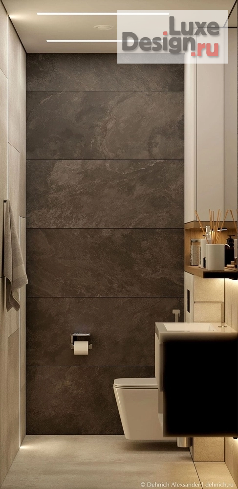 дизайн интерьера санузла "Санузлы" (фото 8)