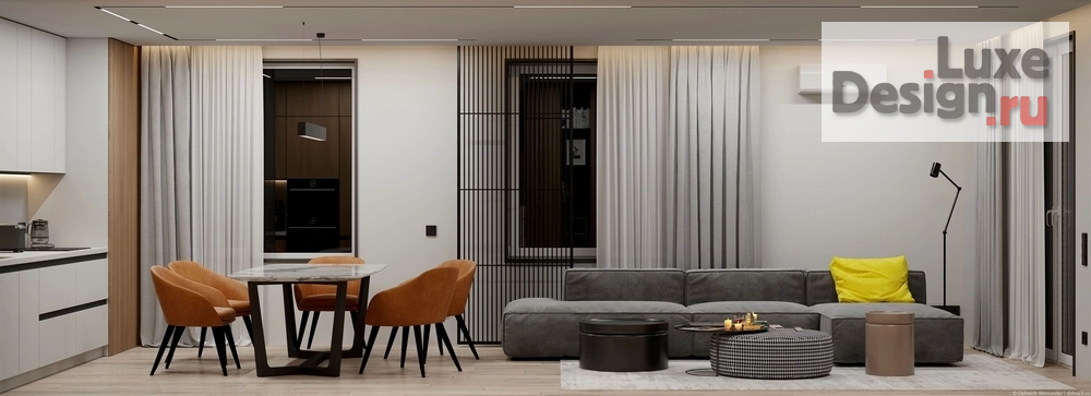 Дизайн интерьера частного дома "Кухня-гостиная" (фото 31) от дизайнера Дехнич Александр Дизайн интерьера частного дома "Кухня-гостиная" (фото 31)