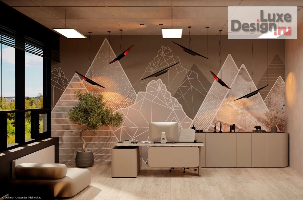 Дизайн интерьера офиса "Офис" (фото 1) от дизайнера Дехнич Александр Дизайн интерьера офиса "Офис" (фото 1)