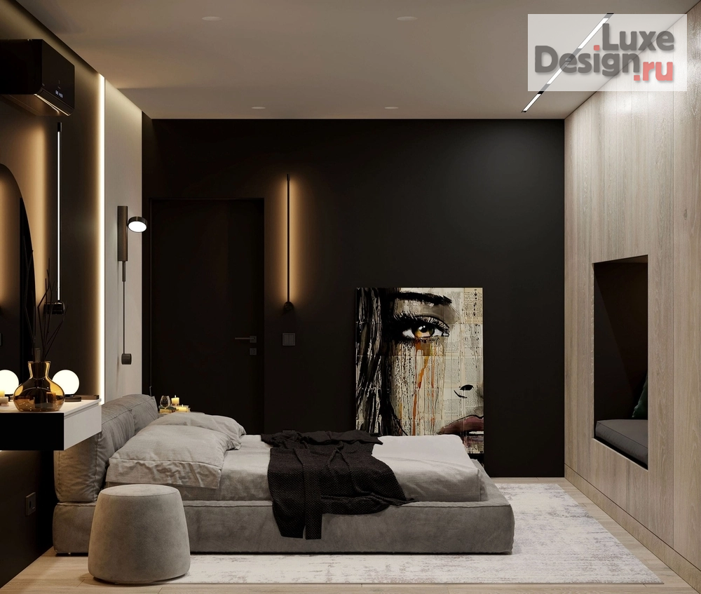Дизайн интерьера спальни "Спальня" (фото 9)