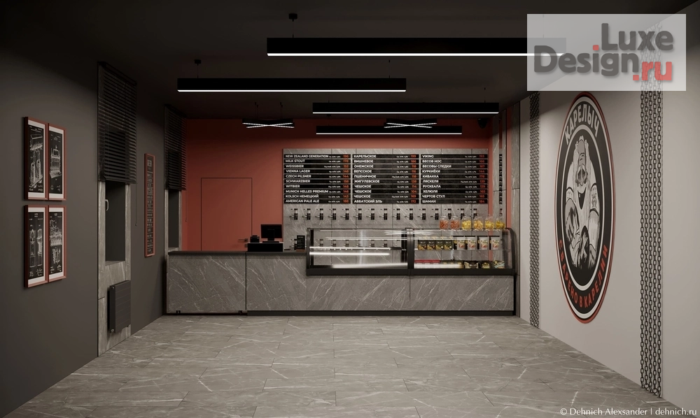 Дизайн интерьера ресторана "Общественные интерьеры" (фото 26)
