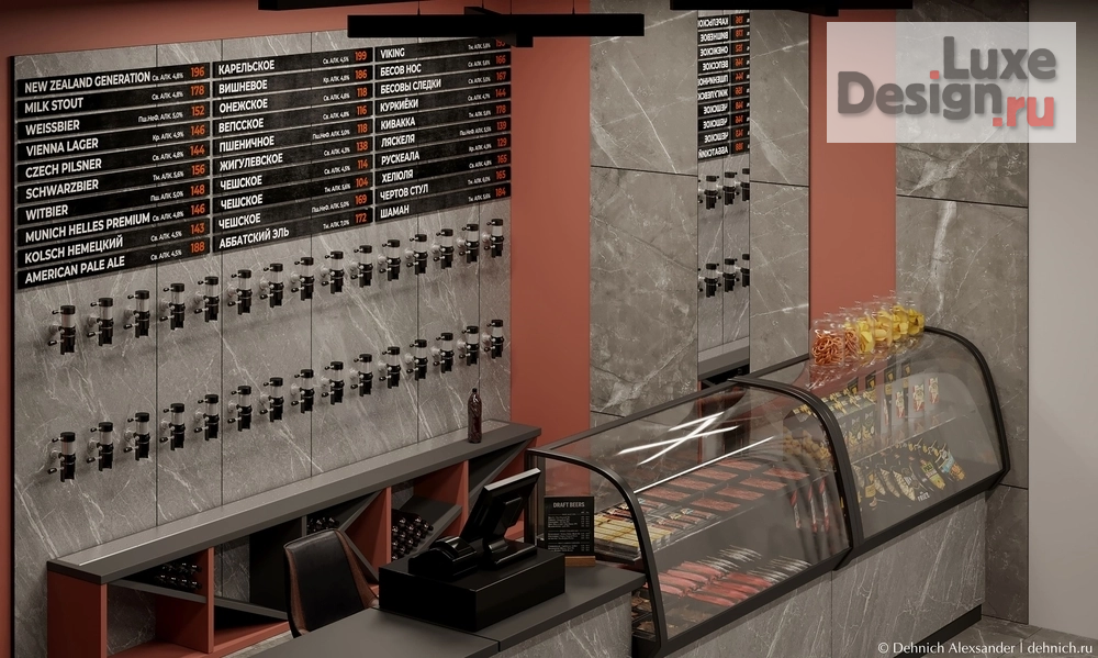 Дизайн интерьера ресторана "Общественные интерьеры" (фото 27)