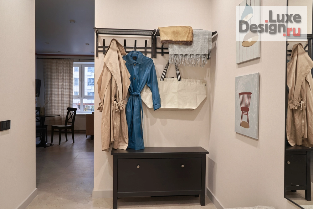 Дизайн интерьера однокомнатной квартиры "Mellow" (фото 1)