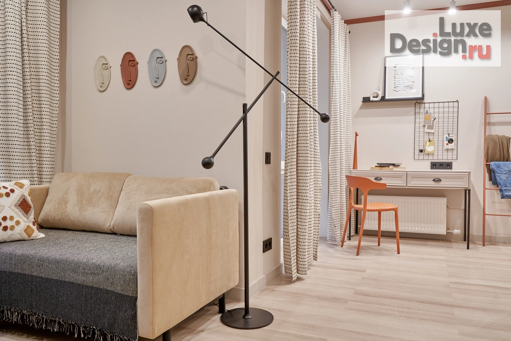 Дизайн интерьера однокомнатной квартиры "Mellow" (фото 7)