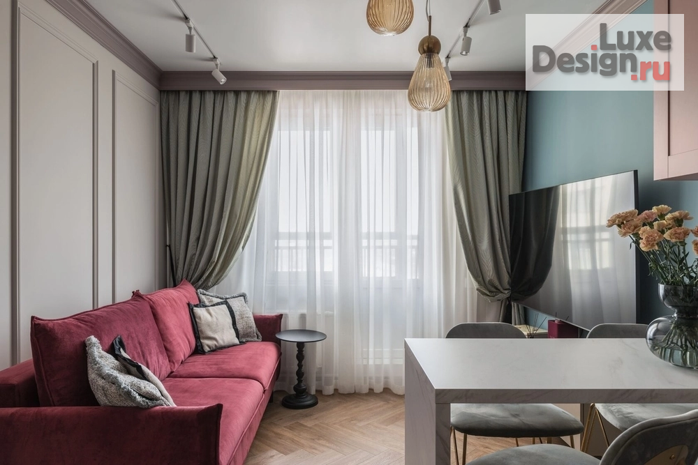 Дизайн интерьера однокомнатной квартиры "Aurel" (фото 5)