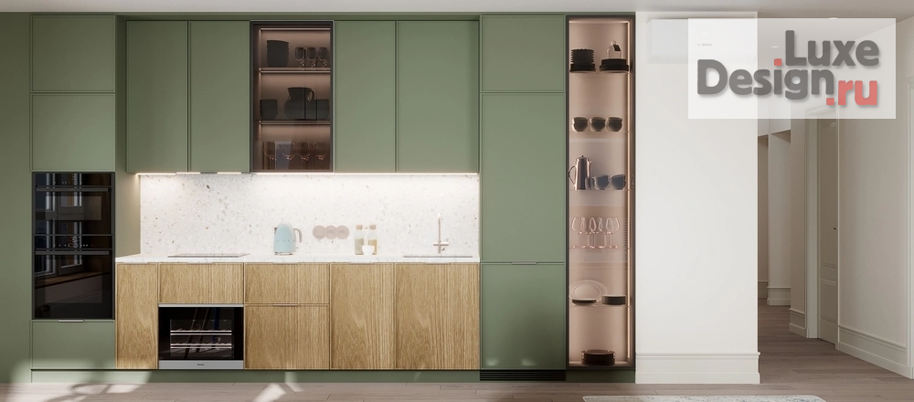 Дизайн интерьера квартиры "ЖК Грин Парк" (фото 1)