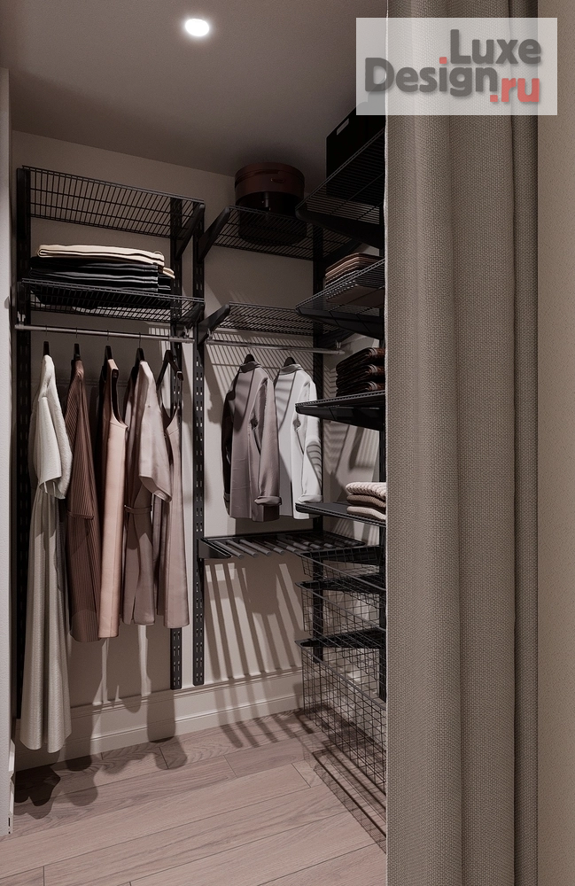 Дизайн интерьера квартиры "ЖК Грин Парк" (фото 3)