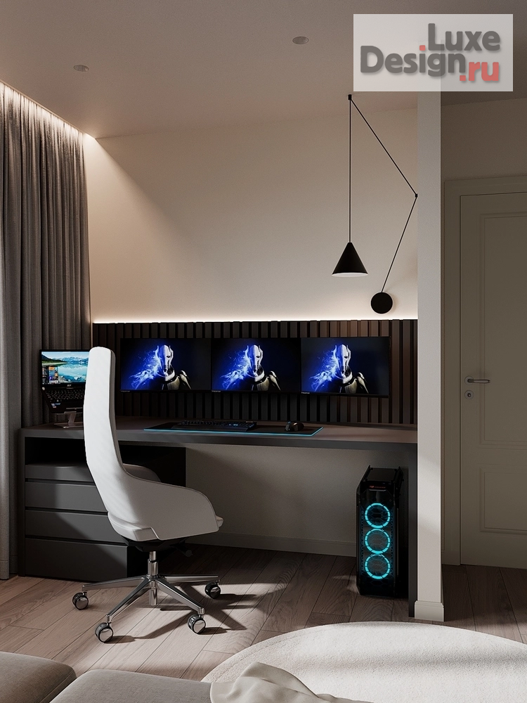 Дизайн интерьера квартиры "ЖК Грин Парк" (фото 13)