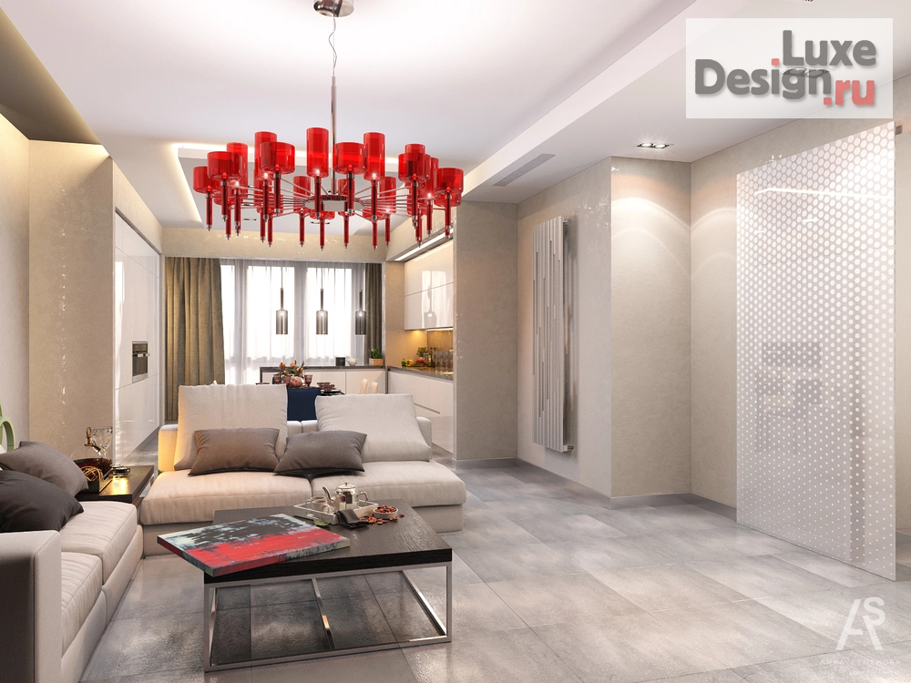 Дизайн интерьера квартиры "Квартира 150 м2 в ЖК Виноградный " (фото 2)