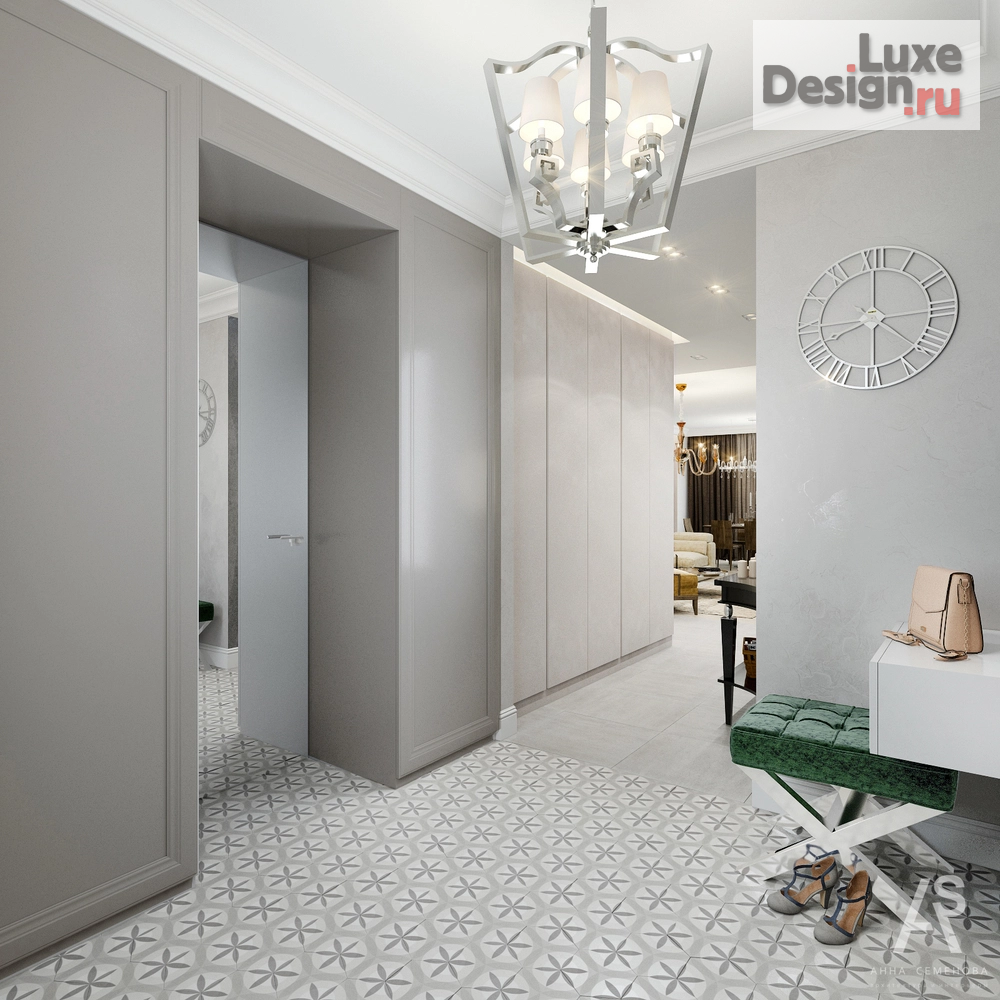 Дизайн интерьера квартиры "Квартира 125 м2 в ЖК Кунцево" (фото 5)