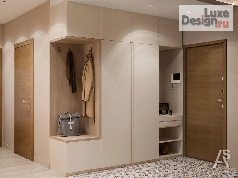 Дизайн интерьера квартиры "Квартира 74 м2 в ЖК Лобачевский" (фото 2)