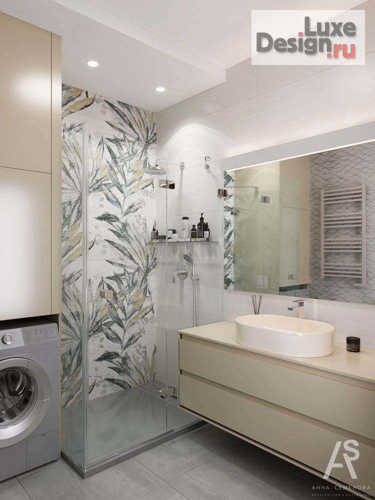 Дизайн интерьера квартиры "Квартира 74 м2 в ЖК Лобачевский" (фото 18)