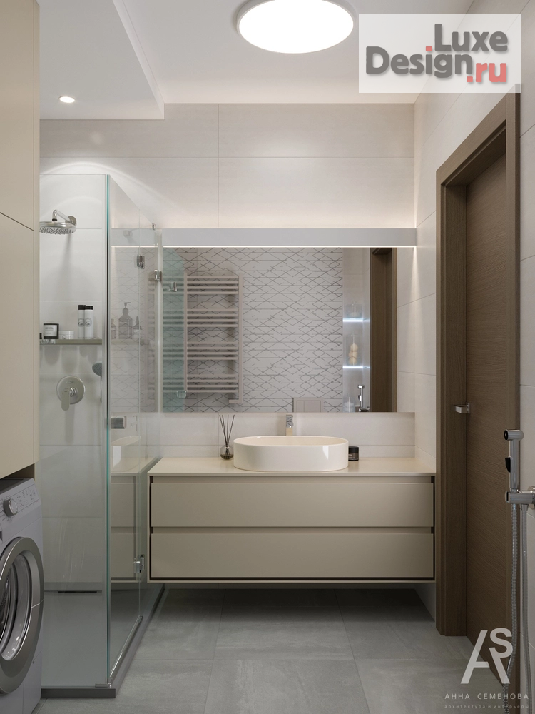 Дизайн интерьера квартиры "Квартира 74 м2 в ЖК Лобачевский" (фото 12)