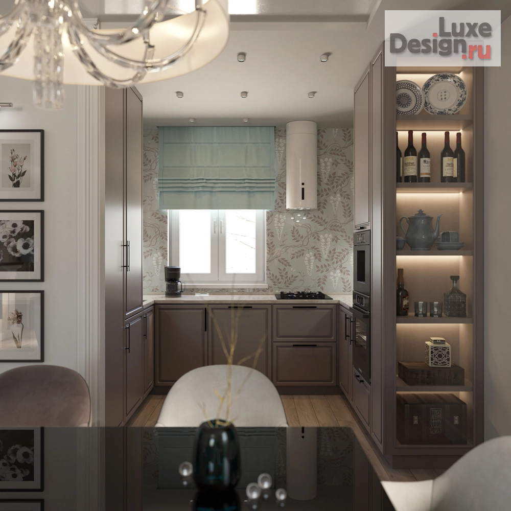 Дизайн интерьера гостиной "Гостиная частного дома для взрослой семейной пары" (фото 4)