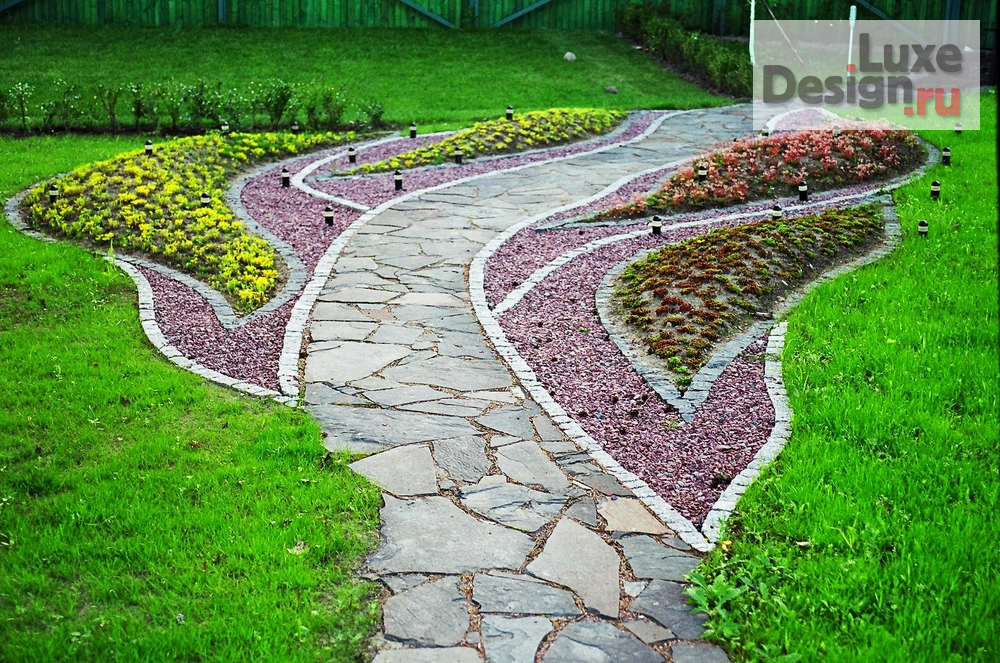 Ландшафтный дизайн "Частный сад большого объёма с гостевым домом для нескольких поколений одной семьи" (фото 6)