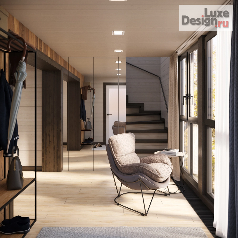 Дизайн интерьера квартиры "Реконструкция дачного дома для семьи с ребенком" (фото 15) от дизайнера Гершман Татьяна Владимировна Дизайн интерьера квартиры "Реконструкция дачного дома для семьи с ребенком" (фото 15)