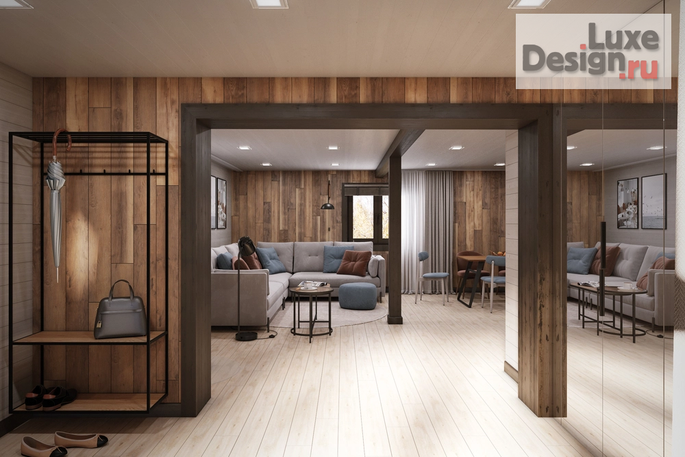 Дизайн интерьера квартиры "Реконструкция дачного дома для семьи с ребенком" (фото 17) от дизайнера Гершман Татьяна Владимировна Дизайн интерьера квартиры "Реконструкция дачного дома для семьи с ребенком" (фото 17)