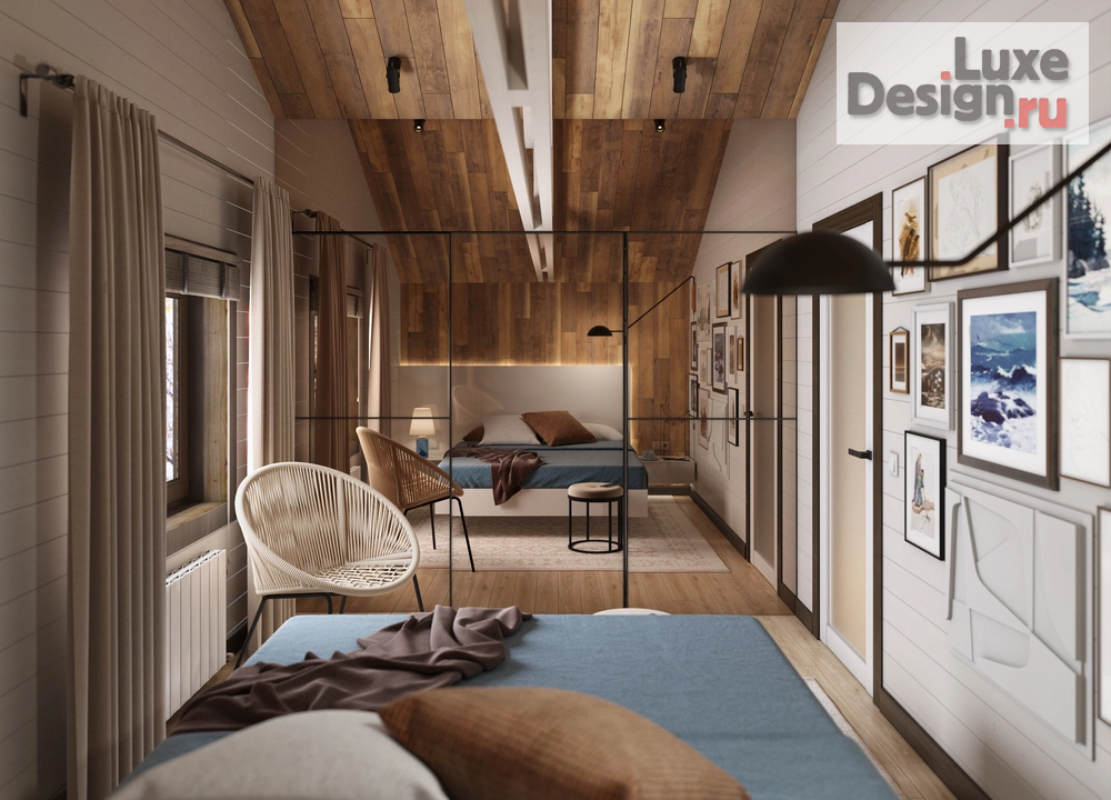 Дизайн интерьера квартиры "Реконструкция дачного дома для семьи с ребенком" (фото 19) от дизайнера Гершман Татьяна Владимировна Дизайн интерьера квартиры "Реконструкция дачного дома для семьи с ребенком" (фото 19)