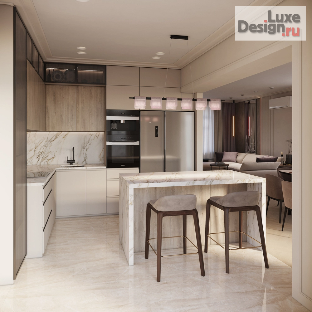 Дизайн интерьера частного дома "Загородный двухэтажный дом для семьи с ребенком школьником" (фото 4)