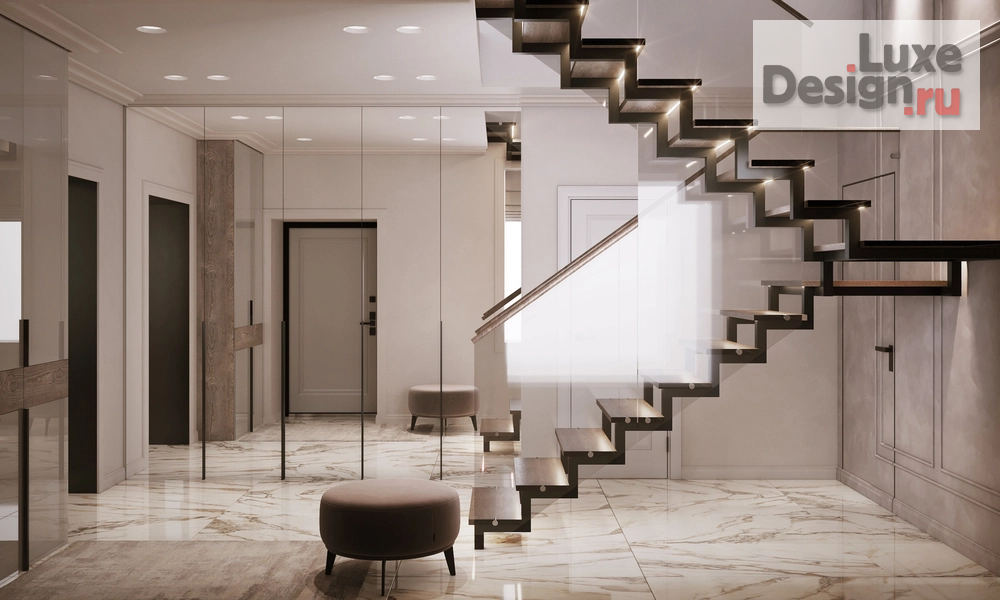 Дизайн интерьера частного дома "Загородный двухэтажный дом для семьи с ребенком школьником" (фото 8)