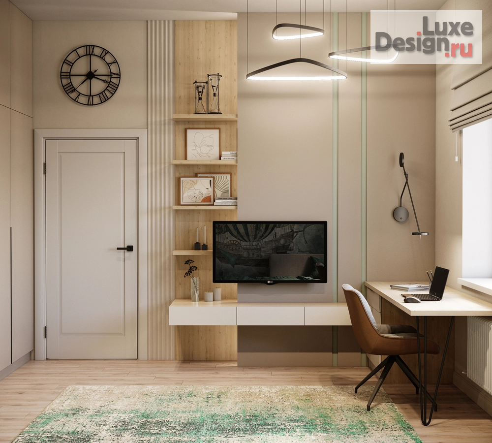 Дизайн интерьера частного дома "Загородный двухэтажный дом для семьи с ребенком школьником" (фото 10)