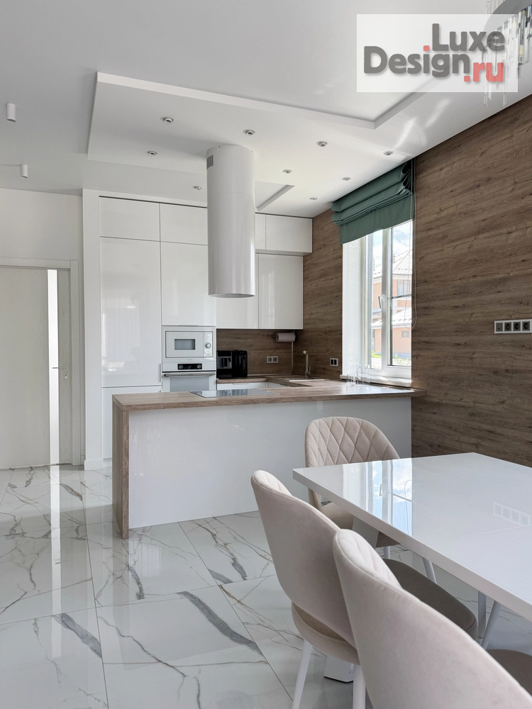 Дизайн интерьера загородного дома "Современный дом для семьи с двумя детьми подростками" (фото 10)