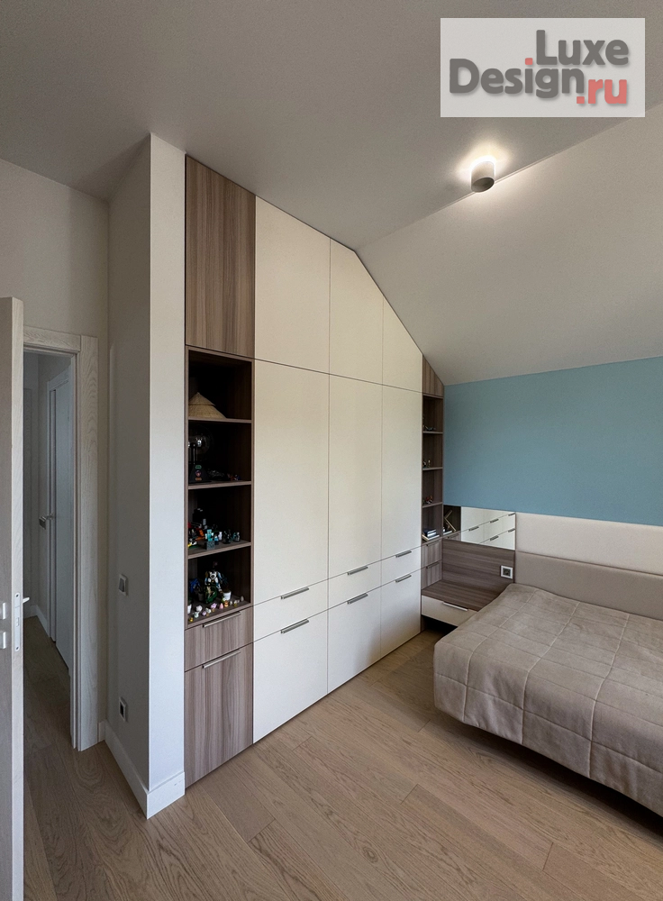 Дизайн интерьера загородного дома "Современный дом для семьи с двумя детьми подростками" (фото 32)