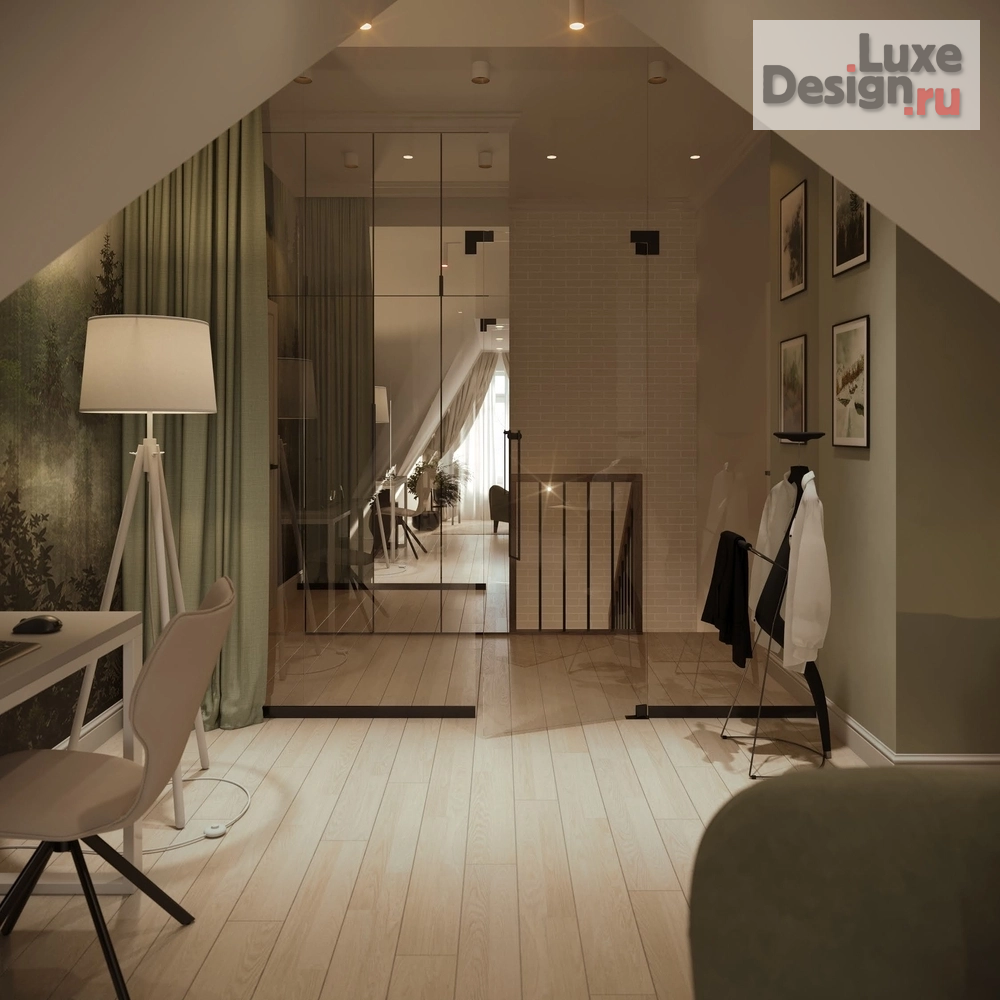 Дизайн интерьера квартиры "Двухуровневая квартира со вторым светом в историческом районе" (фото 28)