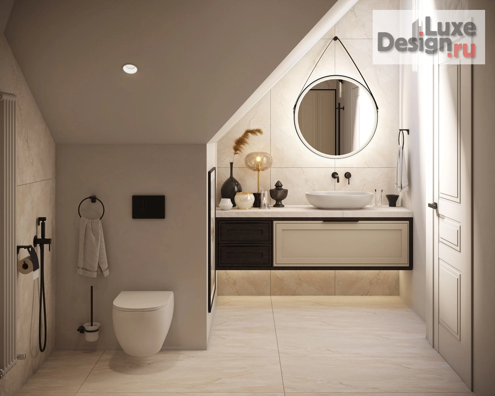 Дизайн интерьера квартиры "Двухуровневая квартира со вторым светом в историческом районе" (фото 32)