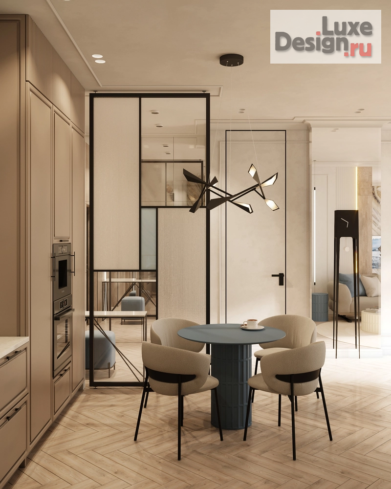 Дизайн интерьера квартиры "Квартира для отдыха у моря " (фото 6) от дизайнера Гершман Татьяна Владимировна Дизайн интерьера квартиры "Квартира для отдыха у моря " (фото 6)