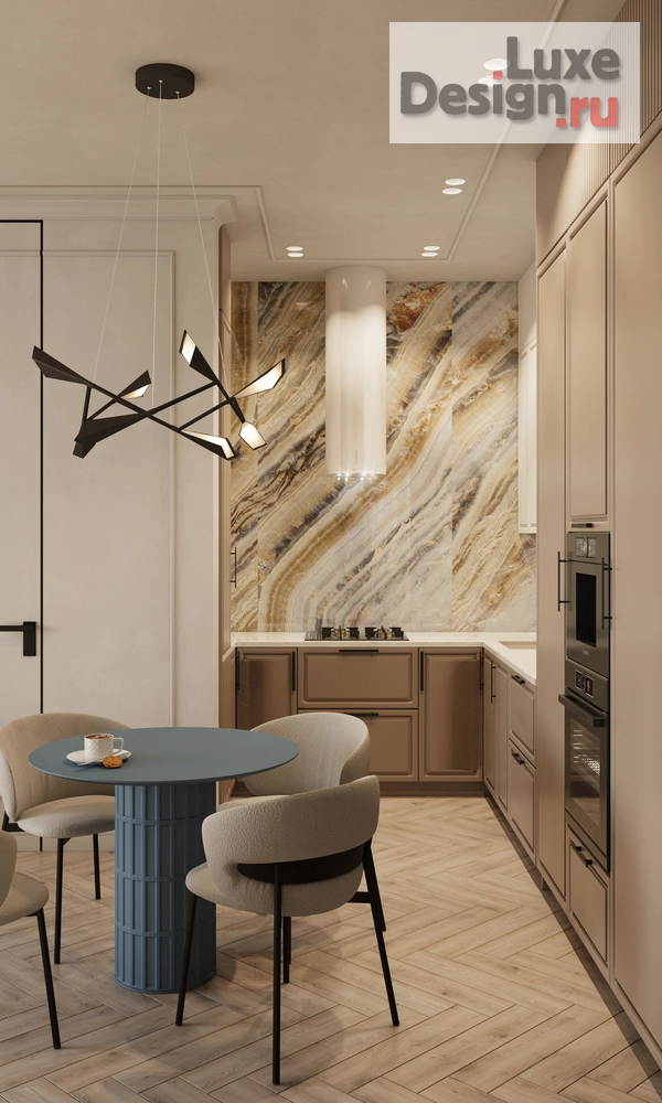 Дизайн интерьера квартиры "Квартира для отдыха у моря " (фото 8) от дизайнера Гершман Татьяна Владимировна Дизайн интерьера квартиры "Квартира для отдыха у моря " (фото 8)