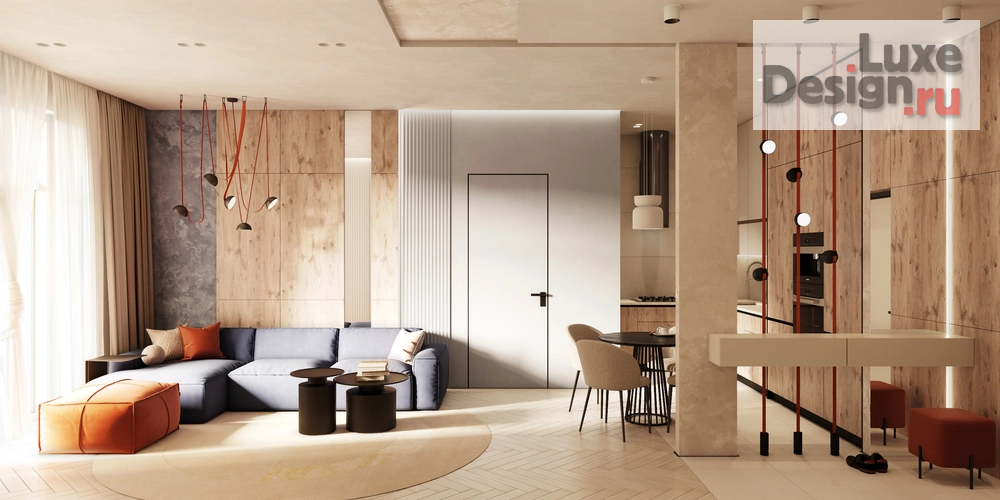 Дизайн интерьера квартиры "Квартира для отдыха у моря " (фото 11) от дизайнера Гершман Татьяна Владимировна Дизайн интерьера квартиры "Квартира для отдыха у моря " (фото 11)