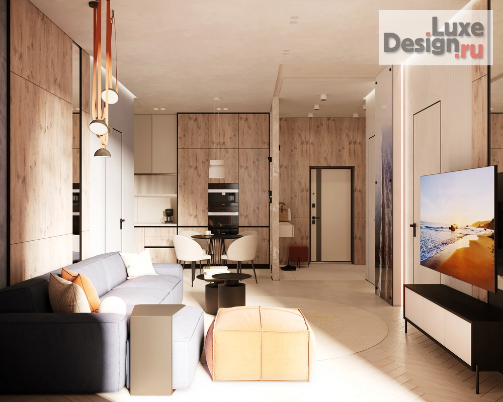 Дизайн интерьера квартиры "Квартира для отдыха у моря " (фото 13) от дизайнера Гершман Татьяна Владимировна Дизайн интерьера квартиры "Квартира для отдыха у моря " (фото 13)