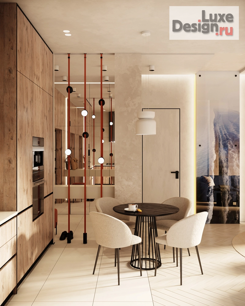 Дизайн интерьера квартиры "Квартира для отдыха у моря " (фото 14) от дизайнера Гершман Татьяна Владимировна Дизайн интерьера квартиры "Квартира для отдыха у моря " (фото 14)