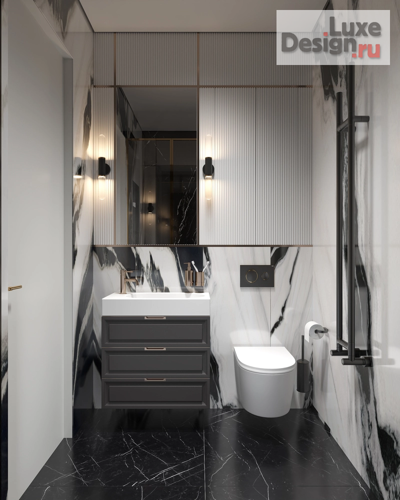 Дизайн интерьера квартиры "Квартира в ЖК Настоящее_100 кв м" (фото 12)