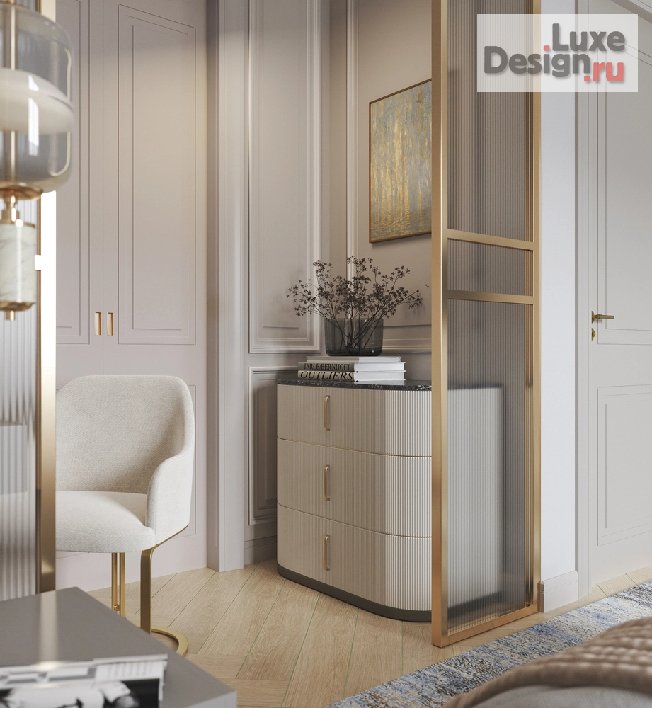 Дизайн интерьера квартиры "Квартира в ЖК Настоящее_100 кв м" (фото 3)