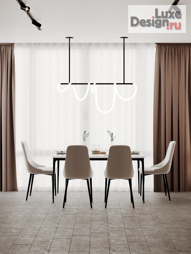 Дизайн интерьера двухкомнатной квартиры "Двухкомнатная квартира в Краснодаре " (фото 3)