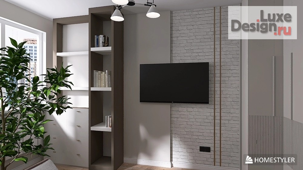 Дизайн интерьера квартиры "Планировочное решение в уже готовом ремонте" (фото 15)